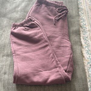 Rare Beauty Dusty Rose Joggers